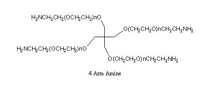 四臂-聚乙二醇-氨基 4arm-PEG-Amine