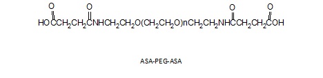 丁二酸单酰胺酯-聚乙二醇-丁二酸单酰胺酯