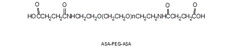 <font color='red'>丁二酸</font>单酰胺酯-聚乙二醇-<font color='red'>丁二酸</font>单酰胺酯