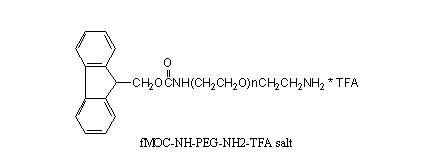 FMOC-氨基-PEG-氨基*三氟乙酸盐 <font color='red'>FMOC-NH-PEG-</font>NH2*TFA salt