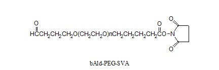 丁醛-PEG-琥珀酰亚胺戊酸酯 ButyrAldehyde-PEG-SVA