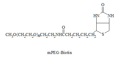甲氧基-PEG-生物素<font color='red'> mPEG</font>-Biotin