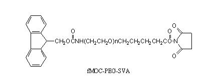 FMOC-氨基-<font color='red'>PEG</font>-戊酸琥珀酰亚胺酯 FMOC-NH-<font color='red'>PEG</font>-SVA