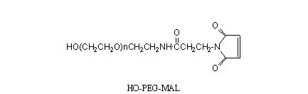 羟基-PEG-马来酰亚胺 HO-PEG-Maleimide