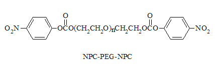 NPC酯-聚乙二醇-NPC酯 <font color='red'>Nitrophenyl </font>Carbonate-PEG-<font color='red'>Nitrophenyl </font>Carbonate