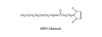 甲氧基聚乙二醇-马来酰亚胺 <font color='red'>mPEG-Maleimi</font>de