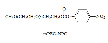 甲氧基聚乙二醇-NPC酯 m<font color='red'>PEG</font>-Nitrophenyl Carbonate