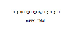 聚乙二醇-巯基<font color='red'> mPEG</font>-Thiol