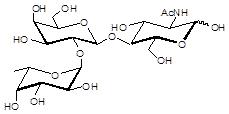 <font color='red'>Blood group</font> H antigen triaose type 2