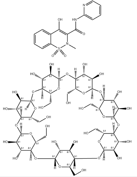 吡罗昔康-β-环糊精