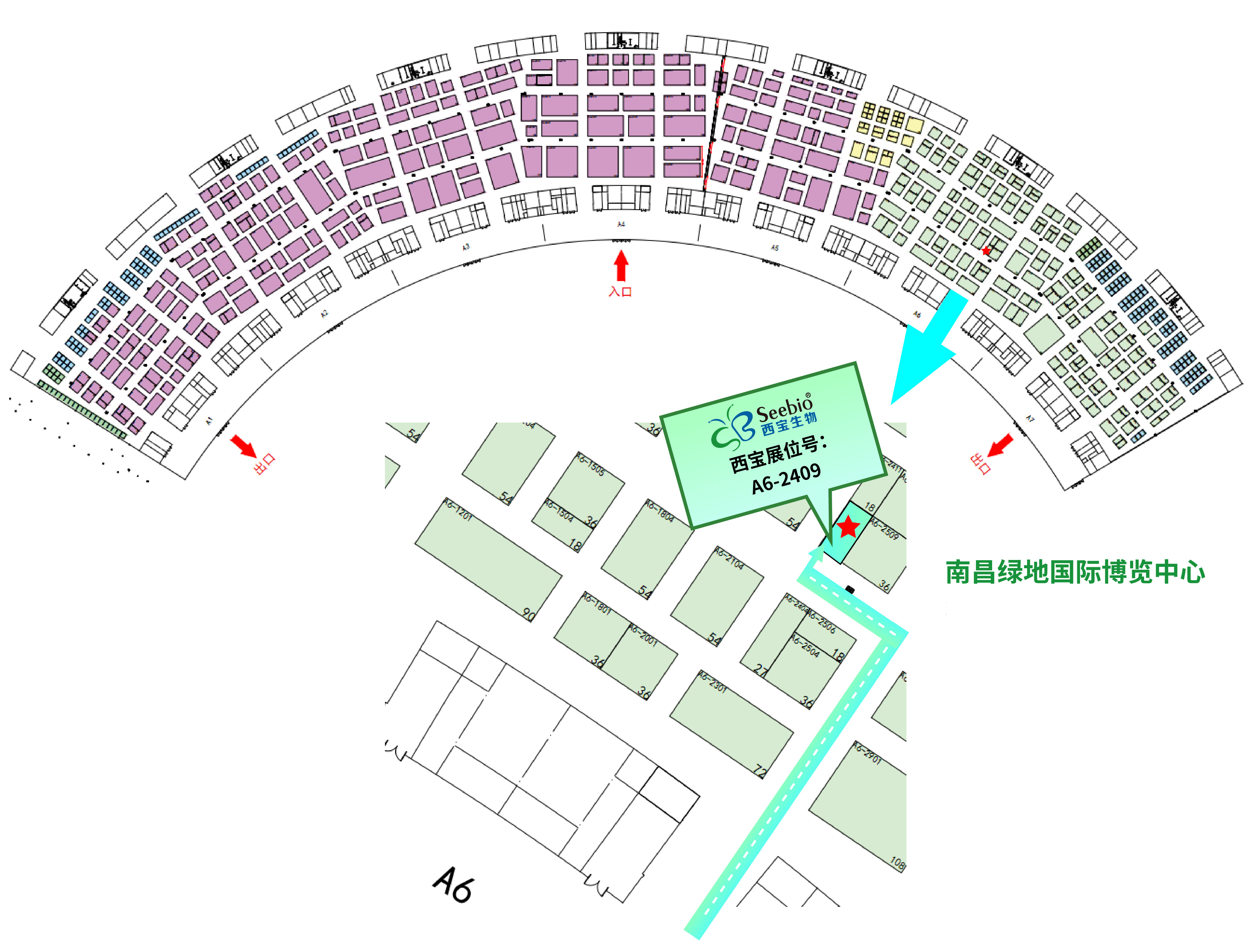 CACLP2002展会位置图