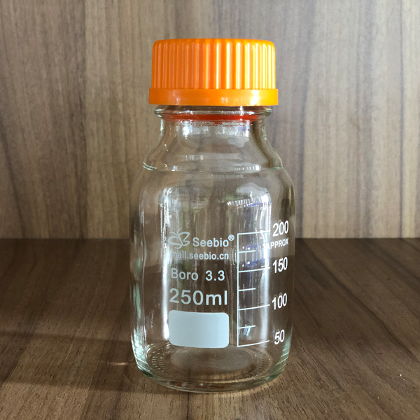 KVU0144B 250ml 黄盖试剂瓶