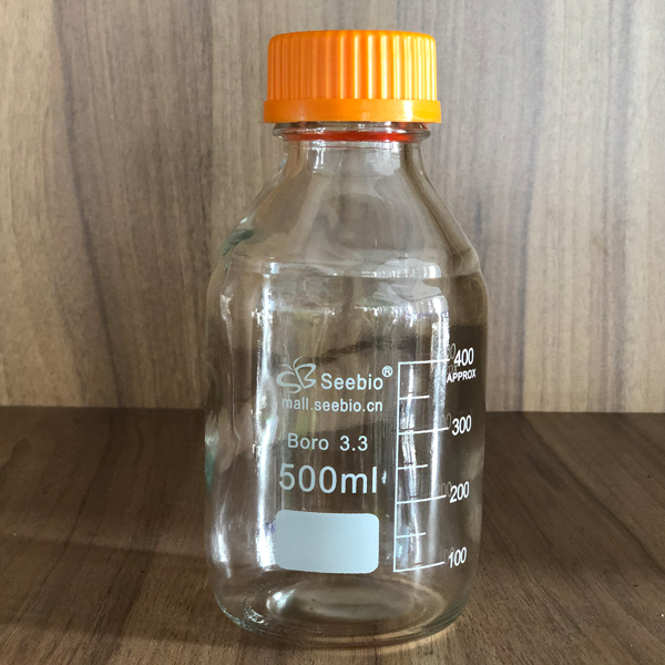KVU0144C 500ml 黄盖试剂瓶