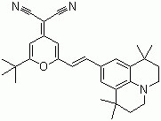 2-叔丁基-4-(二氰基亚甲基)-6-[2-(1,1,7,7-四甲基久洛尼定-9-基)乙烯基]-4H-吡喃