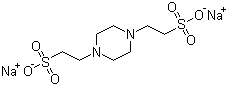PIPES-2Na; 哌嗪-N,N’-双(2-乙磺酸)二钠盐