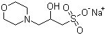 3- (N-吗啉)-2-羟基丙磺酸钠盐