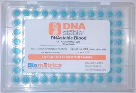 DNAstable(R) Blood  血液DNA室温保存稳定剂