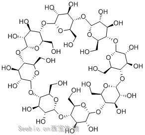 γ-<font color='red'>环糊精</font> γ-Cyclodextrin (货号: 122470)