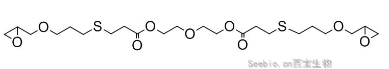 一缩二乙二醇-二（巯基丙酸酯）二缩水甘油醚
