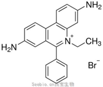 溴化乙锭, Ethidium bromide, EtBr, CAS号 1239-45-8