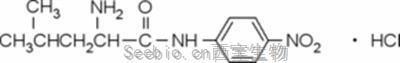 L-亮氨酰对硝基苯胺盐酸盐, <font color='red'>L-Leucine p-</font>nitroanilide hydrochloride, CAS号 16010-98-3