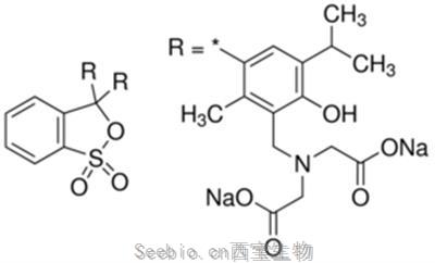 甲基百里香酚蓝, methylthymol blue sodium , 1945-77-3