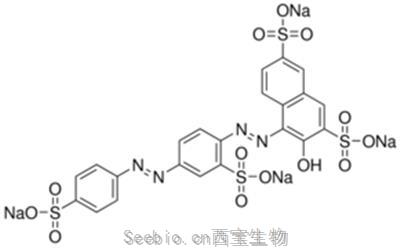 丽春红 S, Ponceau S, 6226-79-5